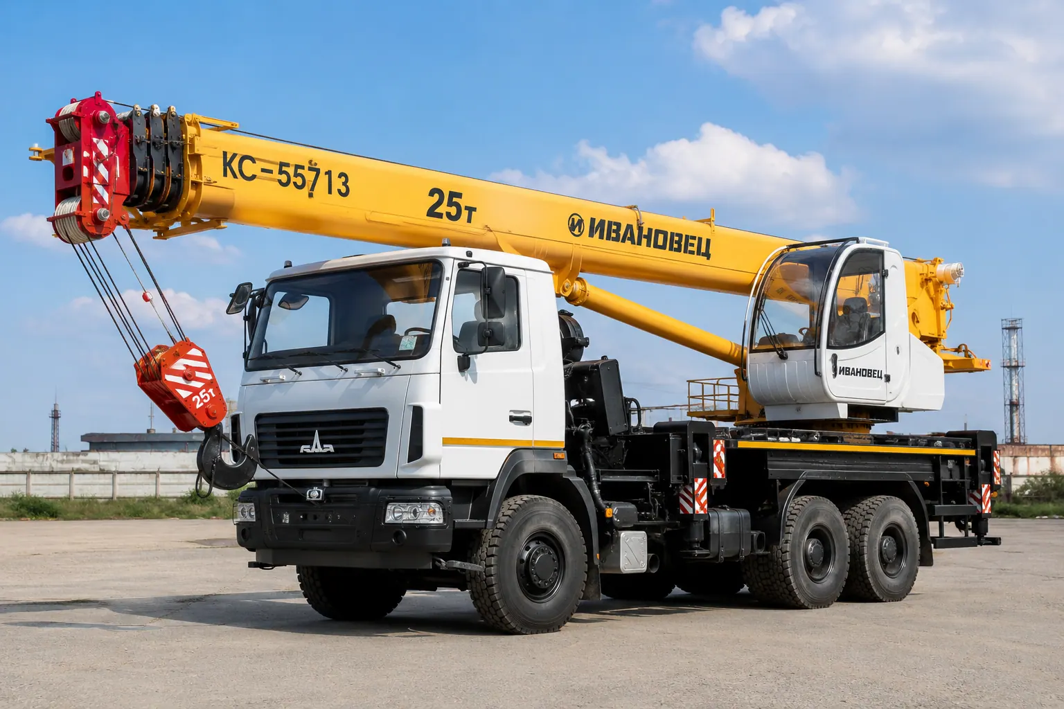 Автокран КС-55713 25 тонн в аренду